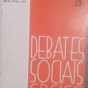 Debates Sociais Cbciss Vol. 29 - Ano XV 2º Semestre 1979