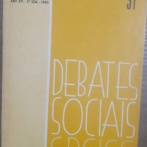 Debates Sociais Cbciss Vol. 31 - Ano XVI 2º Semestre 1980