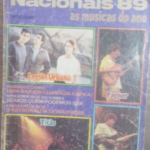 Musicas Cifradas - Grandes Sucessos Nacionais 89 - As Músicas do Ano. Legião Urbana, Fagner, Titãs, Lulu Santos