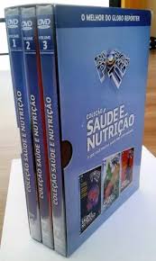 Dvd Coleção Saúde e Nutrição 3 Dvds