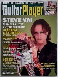 Revista Guitar Player em Português 167 - Steve Vai Guitarrista Alien e Outros Segredos