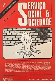 Serviço Social e Sociedade Vol. 07 - Poder e Busca da Participação - Ano III Dezembro de 1981