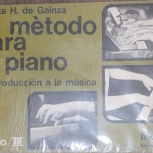 Metodo para Piano - Introduccion a La Musica Tomo III