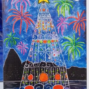 Cartão Postal - Árvore de Natal