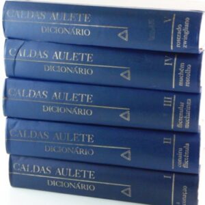 Dicionario Caldas Aulete 5 Volumes