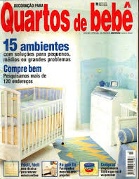 Revista Decoração para Quartos de Bebê 23 Ano 2