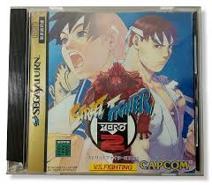 Jogo Street Fighter Zero 2 - Sega Satturn (japonês)
