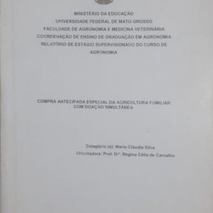 Compra Antecipada Especial da Agricultura Familiar com Doação Simultânea