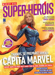 Revista Mundo dos Super Heróis 101 - Capitã Marvel