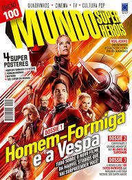 Revista Mundo dos Super Heróis 100 - Homem-Formiga e a Vespa