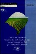 Cartas de Perda de Rendimento Potencial em Soja no Rio Grande do Sul por Deficiência Hídrica