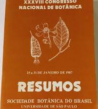 38º Congresso Nacional de Botânica - Resumos