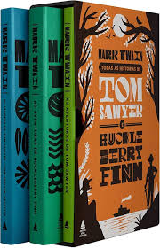 Box Todas As Histórias de Tom Sawer e Huckleberry Berry Finn  3 Volumes