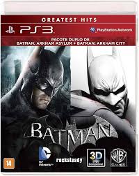 Jogo Ps3 Batman - Arkham Asylum + Arkham City (Duplo)