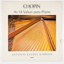 Lp Antônio Guedes Barbosa - Chopin As 14 Valsas Para Piano